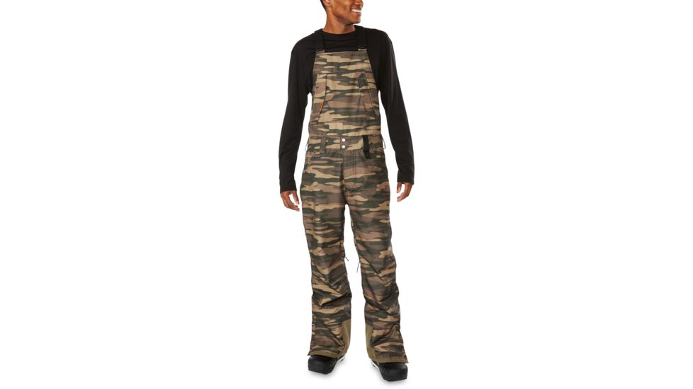 Dakine Wyeast Bib - Mens, Field Camo, Large, 10000637-FIELDCAMO-81M-L
