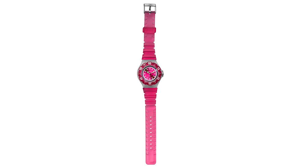 Dakota Watches Jelly Clip, Red Dial, Red Bezel &amp; Strap 9655-0