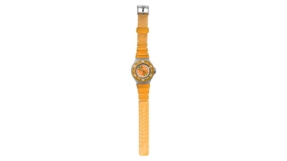 Dakota Watches Jelly, Orange Dial, Orange Jelly Bezel &amp; Strap 9685-3