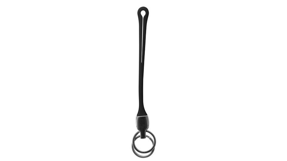 Dakota Watches Rubber Slip Thru Keyholder, Black 2042-6