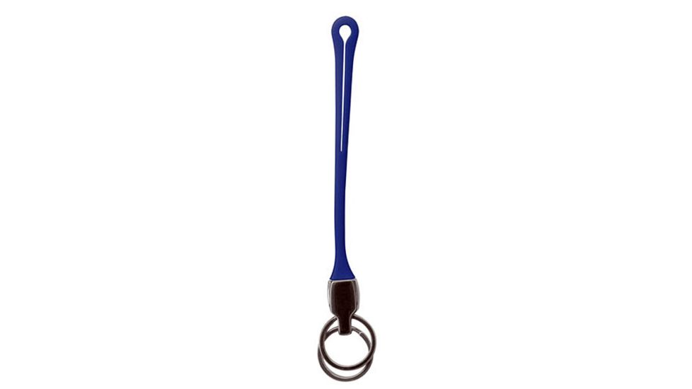Dakota Watches Rubber Slip Thru Keyholder, Blue 2044-4