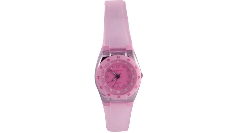 Dakota Watches Womens Sport, Pink Dial, Pink Bezel &amp; Strap 9849-6