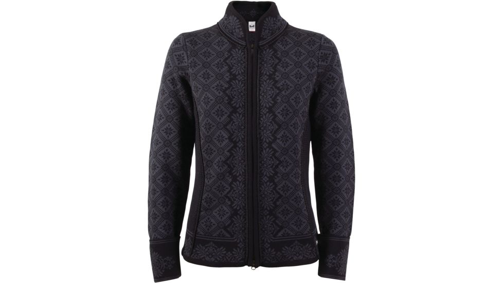Dale of Norway Christiania Feminine Jacket - Women's-Black/Dark Grey-Small