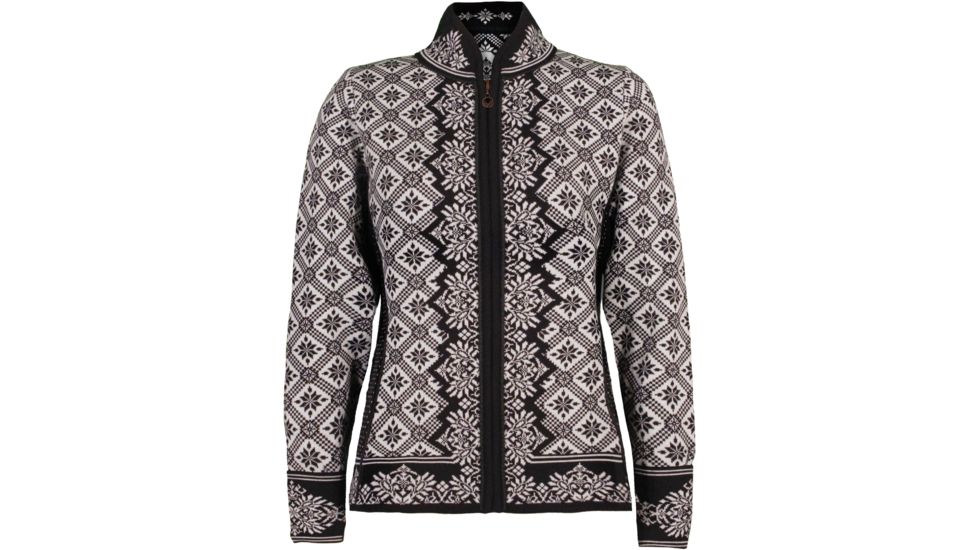 Dale of Norway Christiania Feminine Jacket - Women's-Black/Off White-Small