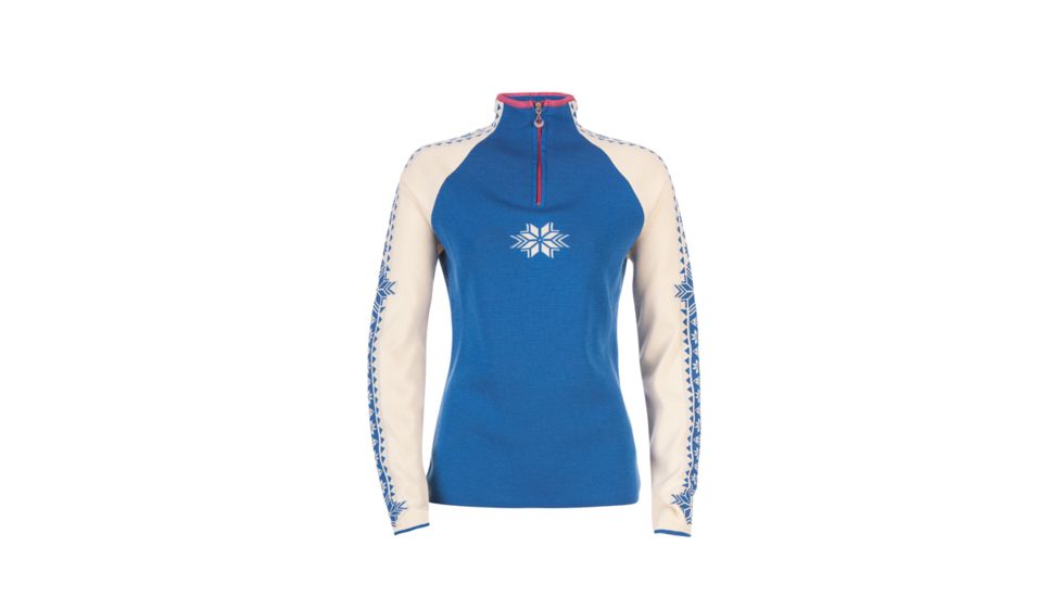 Dale of Norway Geilo Feminine Sweater - Womens -Navy/Off White-Large