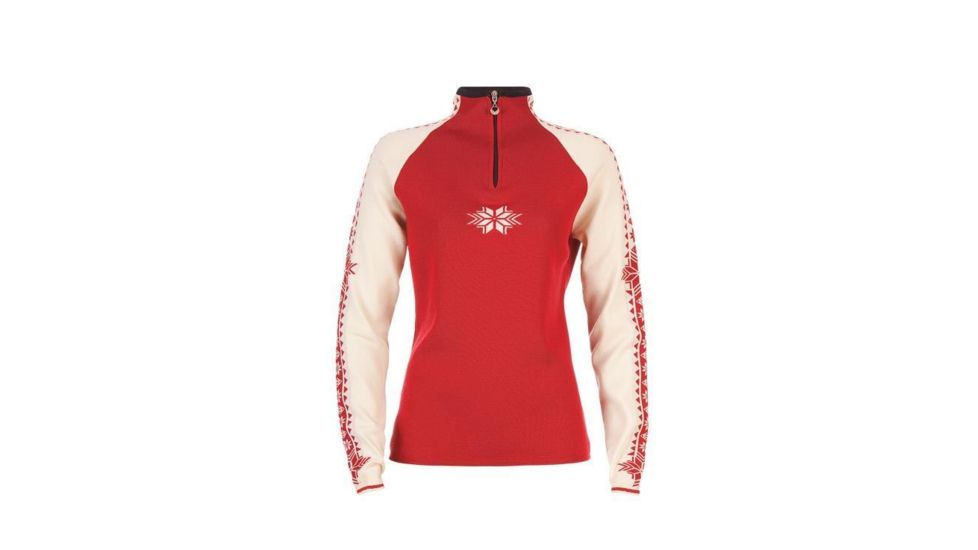 Dale of Norway Geilo Sweater - Womens, Red Rose / Off White / Navy, Small, 82311-B-S