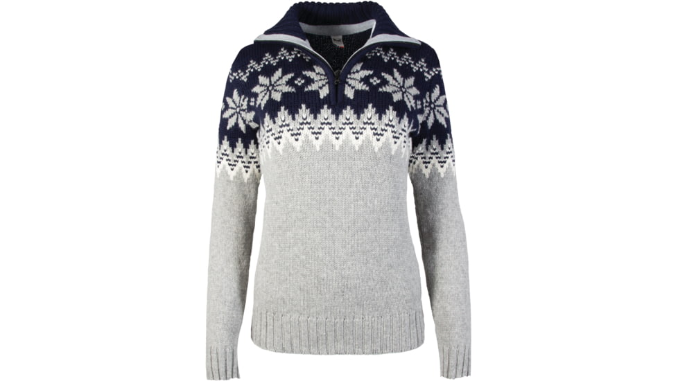 Dale of Norway Myking Feminine Sweater - Women's-Navy/Off White-Small