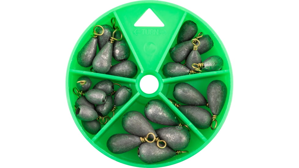 Danielson Bass Casting Sinker Selector, 27 Piece, BC27