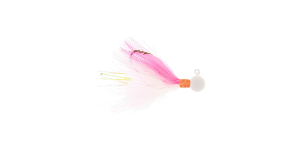Danielson Blackhawk Steelhead Jig 1/4oz Pink/White, JGSH14PNKW