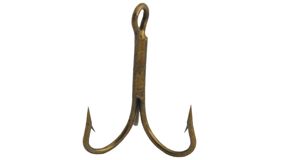 Danielson Bronze Treble Hook Size 2/0 - Pkg of 144 4013399
