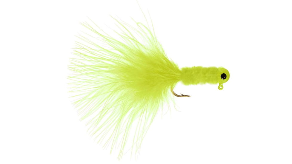 Danielson Crappie Jig 1/32oz Chartreuse, JGC132CCC