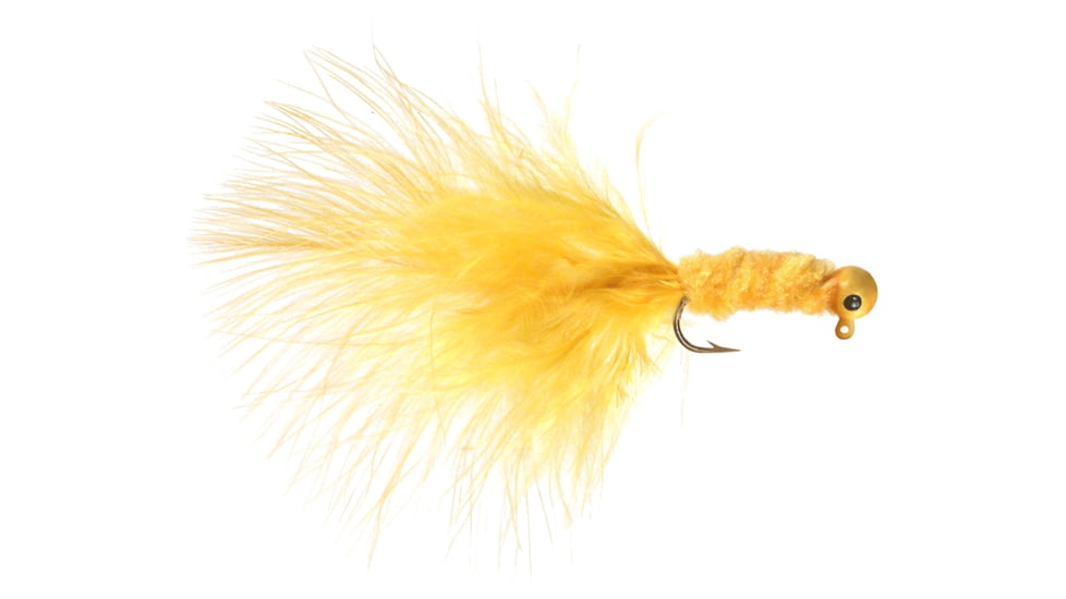 Danielson Crappie Jig 1/32oz Yellow, JGC132YYY