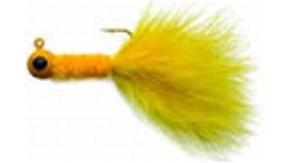 Danielson Crappie Jig 1/8oz Yellow, JGC18YYY