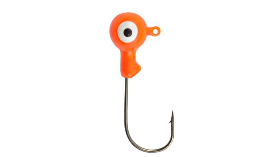 Danielson Jighead, Flourescent Orange, 1/4oz, JH14FO