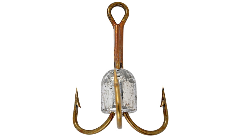 Danielson Snagging Treble Hook, Bronze, Size 8/0, Bulk Pack, HXBSHB8/0