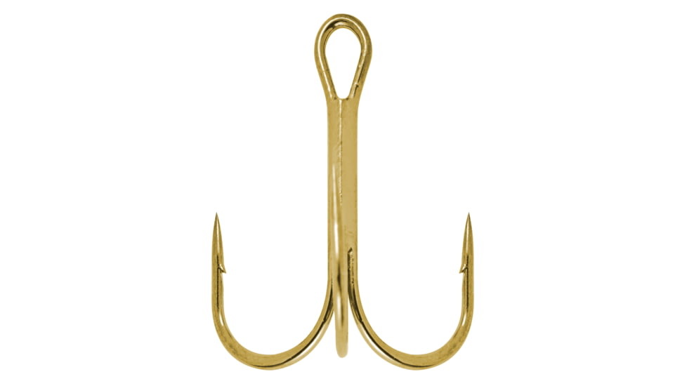 Danielson Treble Hook Single Bag, Gold, Size 16, 582SP-16