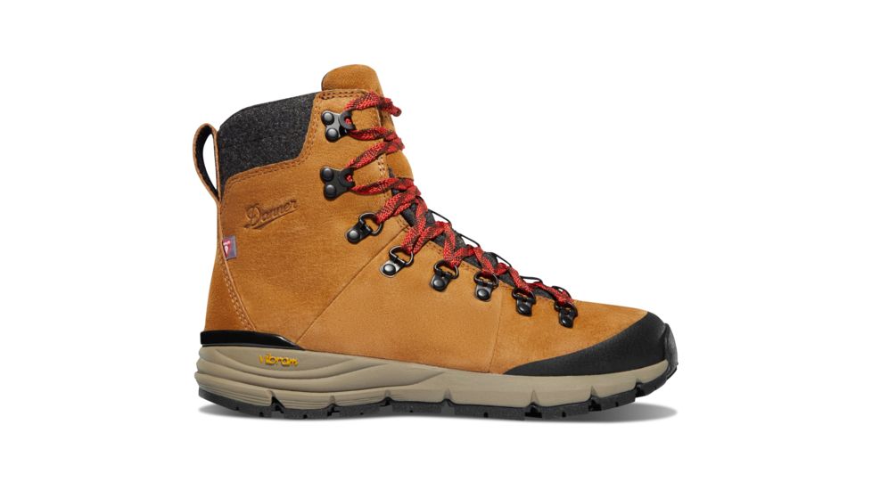 Danner Arctic 600 Side-Zip 5in Winter Shoes - Women's, Brown/Red 200G, 6 US, Medium, 67332-M-6