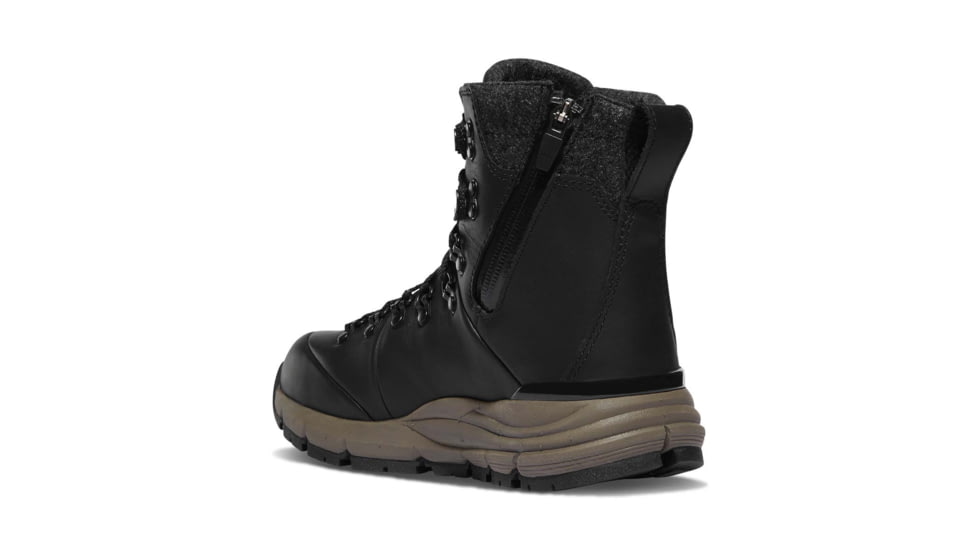 Danner Arctic 600 Side-Zip 7in 200G FG Hiking Shoes - Womens, Jet Black/Mojave, 10.5, 67347-10.5M
