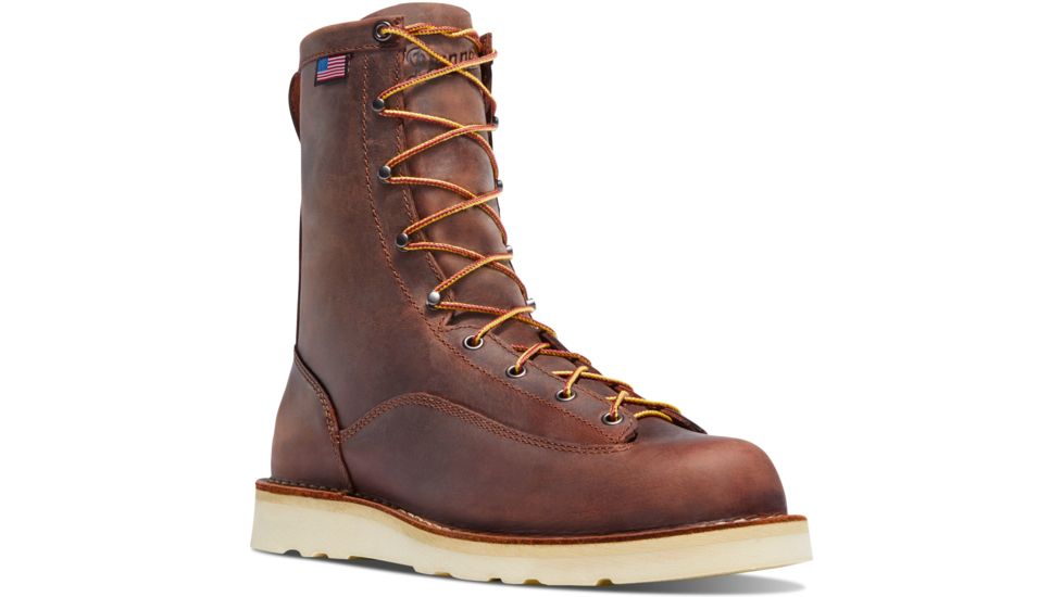 Danner Bull Run 8in Boots, Brown, 7EE, 15556-7EE
