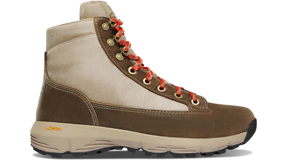 Danner Explorer 650 6in Hiking Shoes - Womens, Birch/Burnt Orange, 9.5 US, Medium, 65715-M-9.5