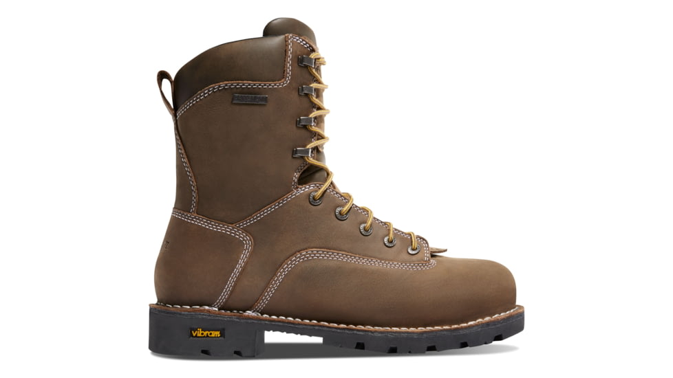 Danner Gritstone 8in Alloy Toe Boots, Brown, 7D, 14226-7D