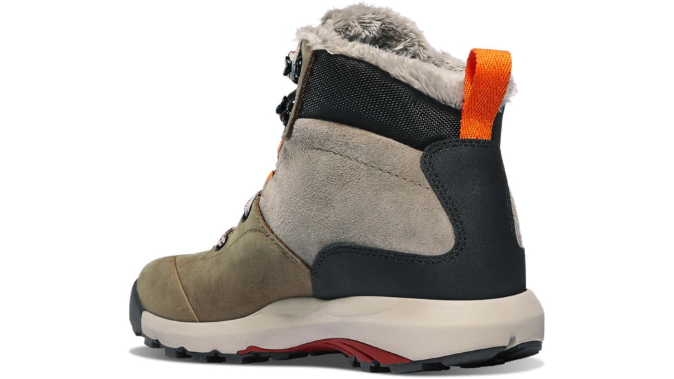 Danner Inquire Mid Winter 5in Shoes - Womens, Hazelwood/Tangerine/Red, 7 US, Medium, 64571-M-7