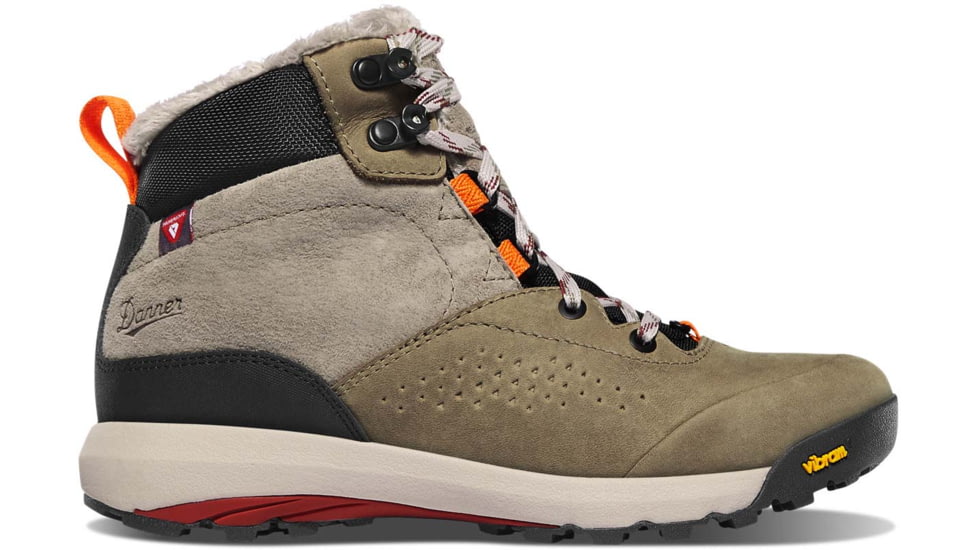 Danner Inquire Mid Winter 5in Shoes - Womens, Hazelwood/Tangerine/Red, 7 US, Medium, 64571-M-7