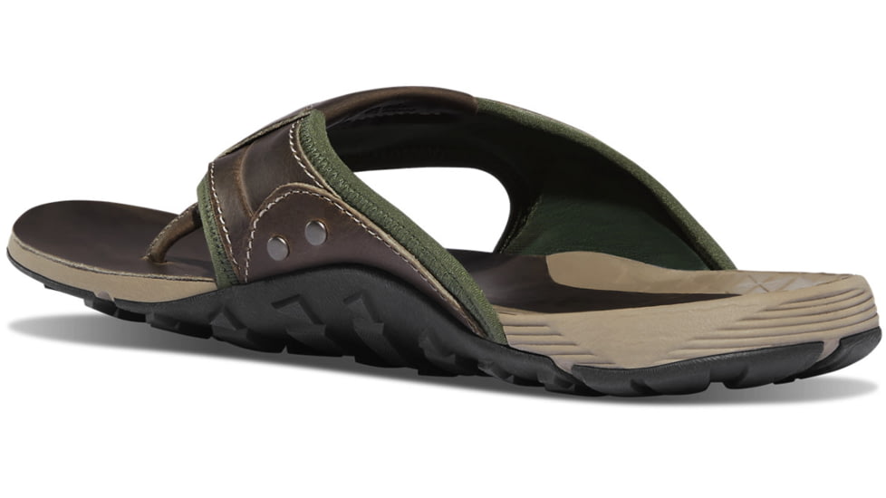 Danner Lost Coast Sandal - Mens, Gray/Kombu Green, 14 US, Medium, 68134-14