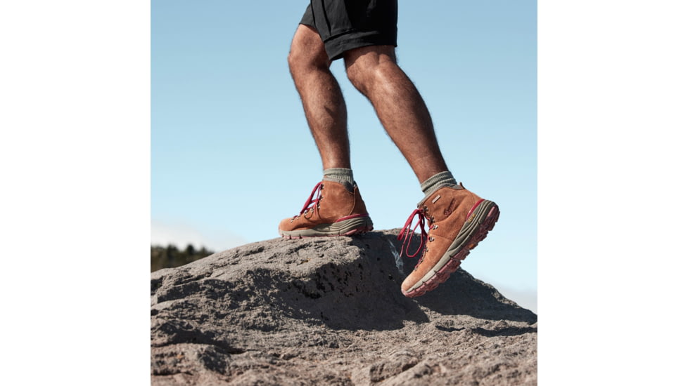 Danner Mountain 600 4.5in Hiking Boot - Mens, Brown/Red, Medium, 7, 62241-D-7