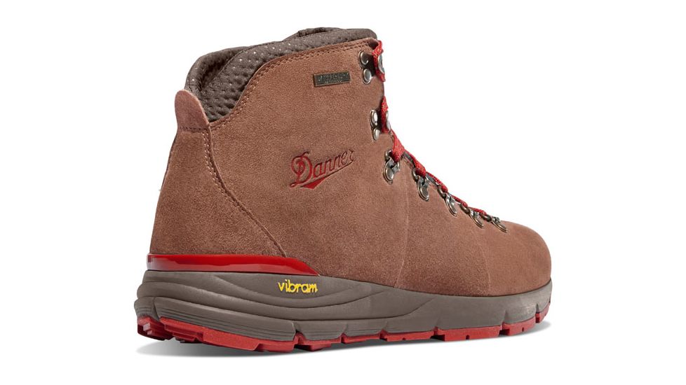 Danner Mountain 600 Hiking Boot - Men's-Brown/Red-Medium-8