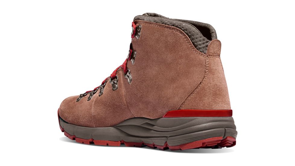 Danner Mountain 600 Hiking Boot - Men's-Brown/Red-Medium-8