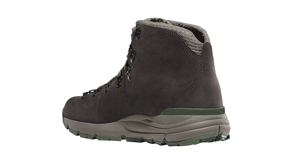 Danner Mountain 600 Hiking Boot - Men's-Dark Brown/Green-Medium-14