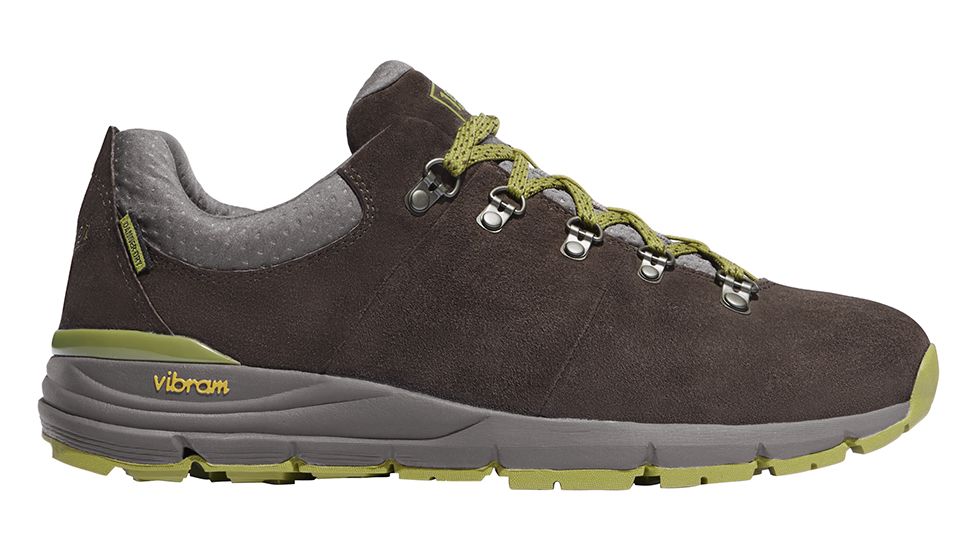 Danner Mountain 600 Low Hiking Shoe - Men's-Dark Brown/Lichen-Medium-11