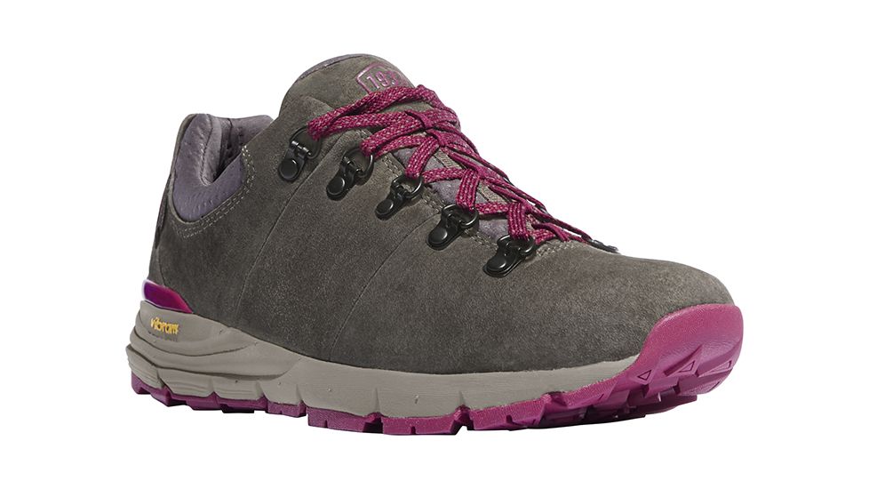 Danner Mountain 600 Low Hiking Shoe - Women's-Gray/Plum-Medium-10