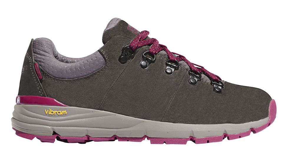 Danner Mountain 600 Low Hiking Shoe - Women's-Gray/Plum-Medium-10