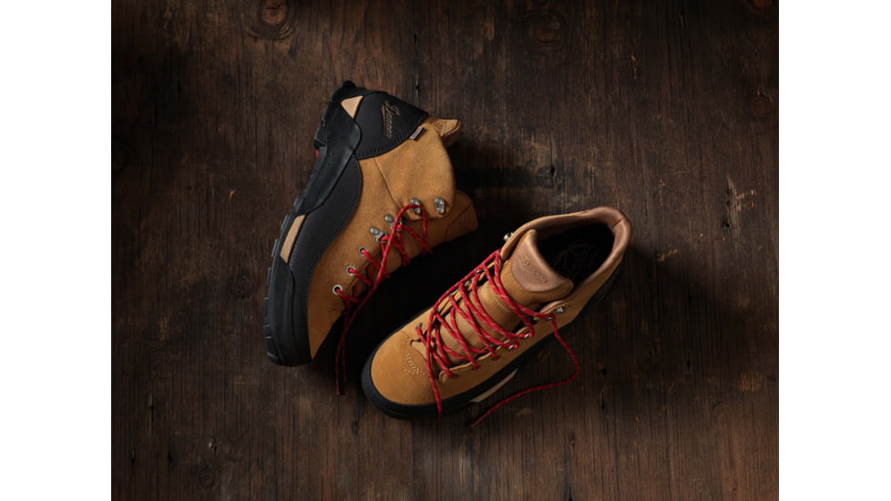 Danner Panorama Mid 6in Shoes - Mens, Brown/Red, 11.5, D, 63433-11.5-D