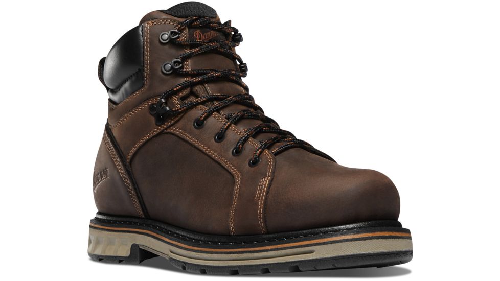 Danner Steel Yard 6in Hot Steel Toe Work Boot - Mens, Brown, 10.5 US, Medium, 12530-10.5D