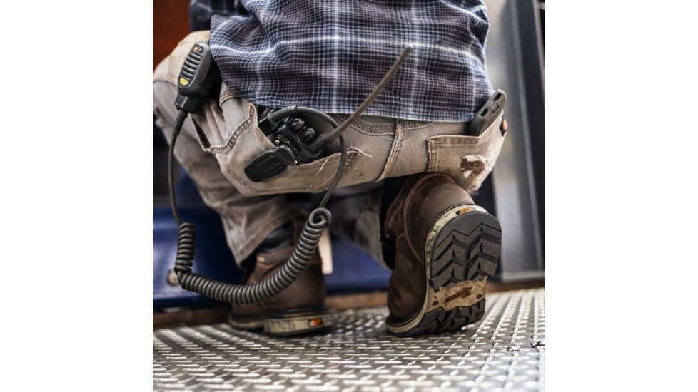 Danner Steel Yard 8in Steel Toe Work Boot - Mens, Brown, 10.5 US, Medium, 12534-10.5D