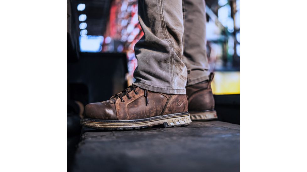 Danner Steel Yard 8in Steel Toe Work Boot - Mens, Brown, 10.5 US, Medium, 12534-10.5D
