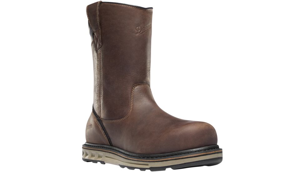Danner Steel Yard Wellington Wedge 11in Hot ST Work Boot - Mens, Brown, 8.5 US, Wide, 12562-8.5EE