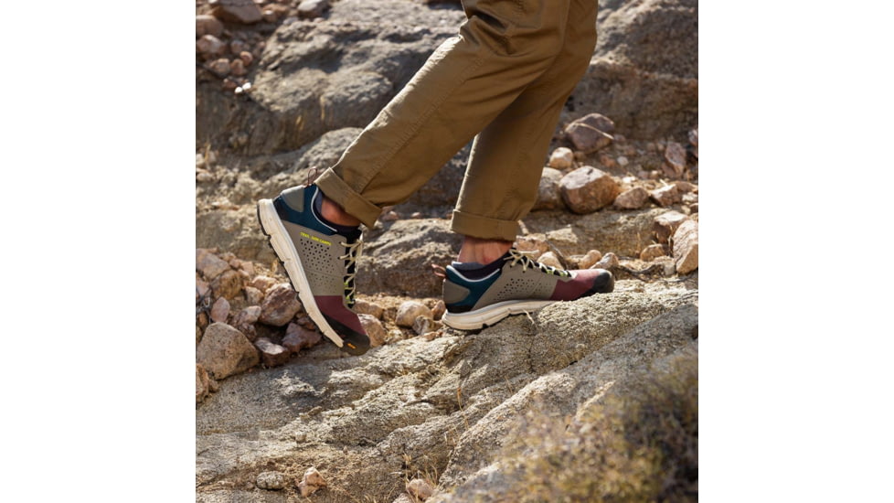 Danner Trail 2650 Campo 3in Height Shoes - Mens, Brick/Tan/Blue, 11.5, Width D, 68940-11.5-D