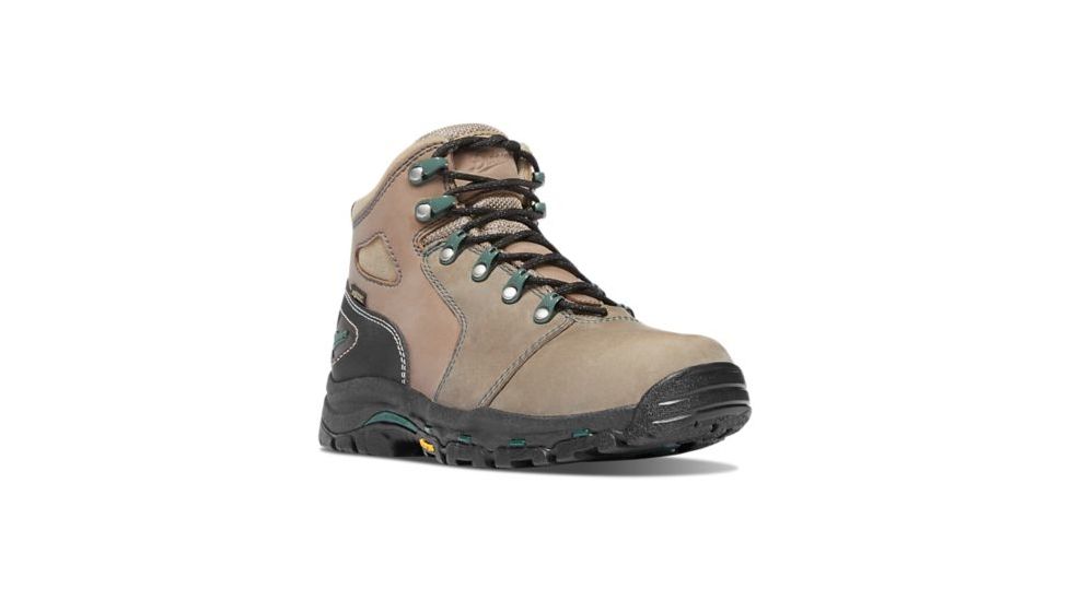 Danner Vicious 4 Inch Mountaineering Boots, Brown/Green, Medium, 9, 13853-M-9