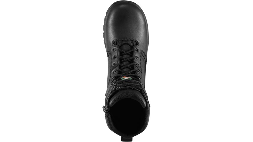 Danner Men's Lookout EMS/CSA Side-Zip 8in Non-Metallic Toe Boots, Black, 6.5XW, 23826-6-5XW