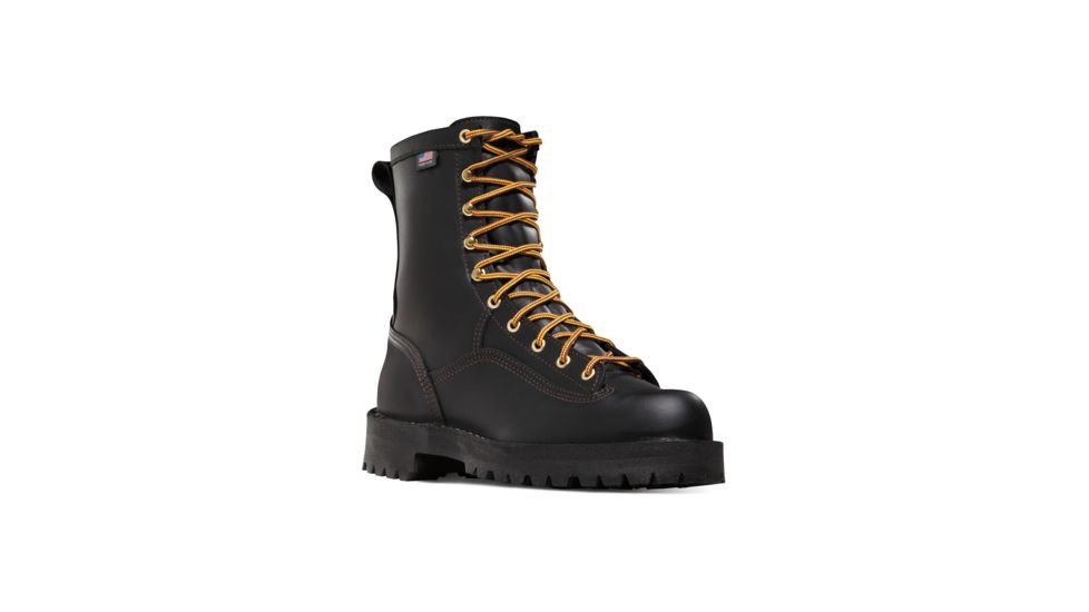 Danner Womens Quarry USA 7in Boots, Black, 7.5M, 17323-7-5M