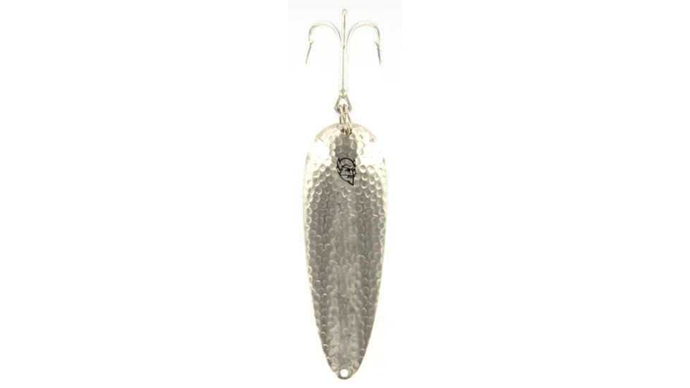 Dardevle Lil Devle Spoon, 1 1/8in, 1/8oz, Hammered Nickel, 1362