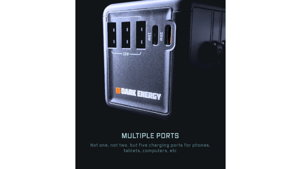 Dark Energy 35W Int'l Wall Adapter, Black, PD35WIAC