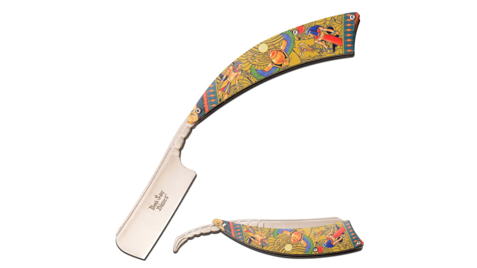 Dark Side Blades Razor, 3.75 in, 3Cr13 Stainless Steel Stainless Steel, Razor, Multicolor, DS-082EG