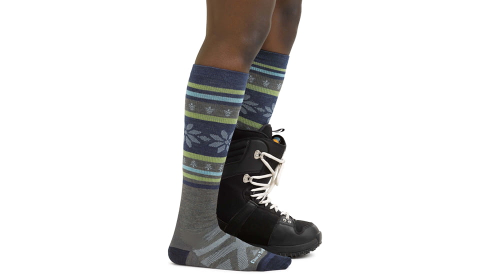 Darn Tough Alpine Over-The-Calf Lightweight Ski Sock - Womens, Forest, Large, 8021-FOREST-L-DARN