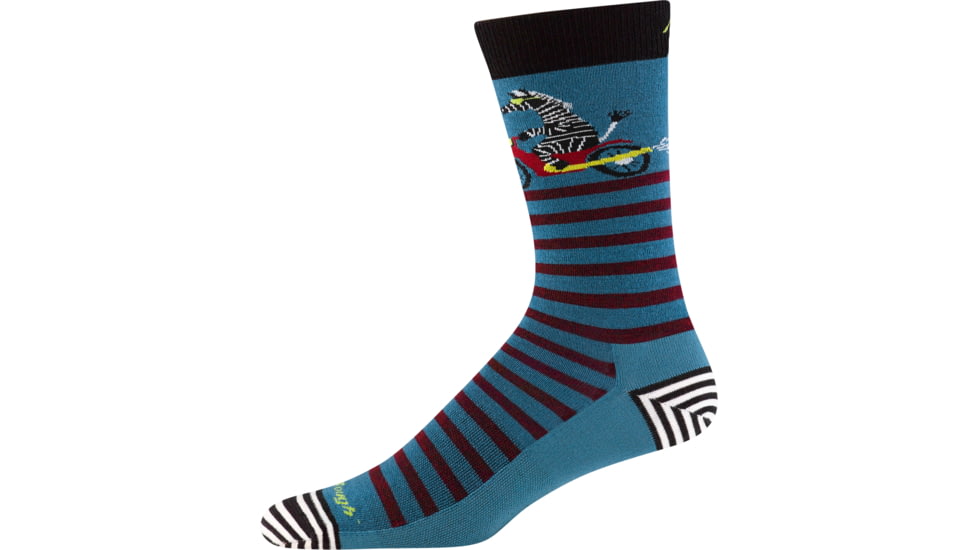 Darn Tough Animal Haus Crew Lightweight Shoes - Mens, Cascade, X-Large, 6066-CASCADE-XL-DARN