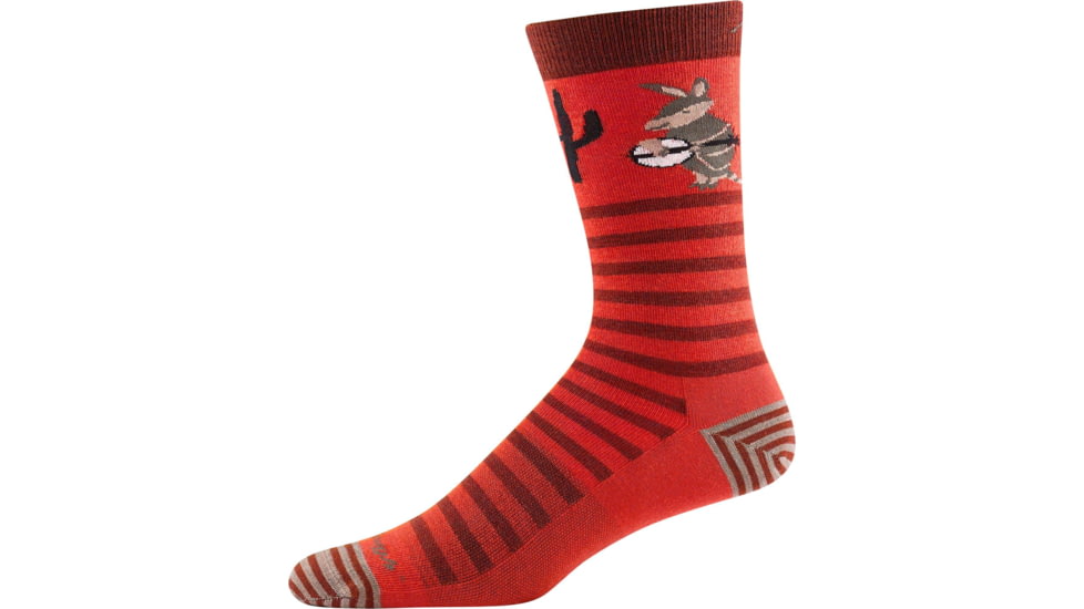 Darn Tough Animal Haus Crew Lightweight Sock - Mens, Lava, Extra Large, 6066-LAVA-XL-DARN